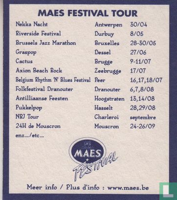 Maes Festival Tour - Bild 2