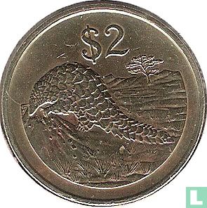Zimbabwe 2 dollars 1997 - Image 2