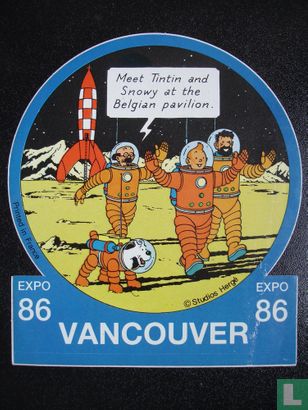 Kuifje - Expo 86 Vancouver