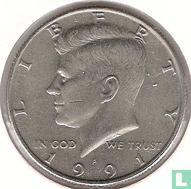 Vereinigte Staaten ½ Dollar 1991 (P) - Bild 1