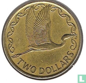 Nouvelle-Zélande 2 dollars 1990 - Image 2