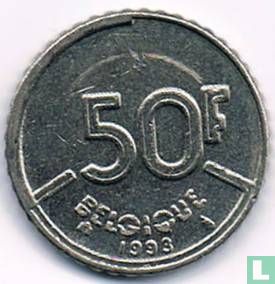 Belgique 50 francs 1993 (FRA) - Image 1