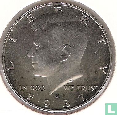 Verenigde Staten ½ dollar 1987 (PROOF) - Afbeelding 1