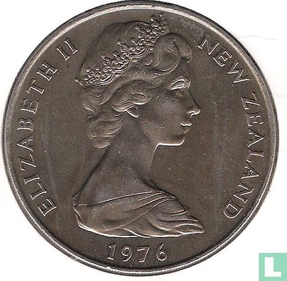 New Zealand 1 dollar 1976 - Image 1