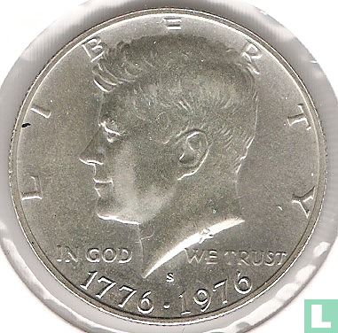 Verenigde Staten ½ dollar 1976 (zilver) "200th anniversary of Independence" - Afbeelding 1