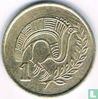 Cyprus 1 cent 1987 - Image 2