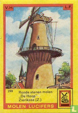 Ronde stenen molen "De Hoop" Zierikzee (Z.)