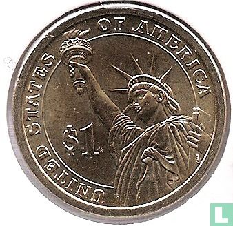 United States 1 dollar 2007 (P) "John Adams" - Image 2