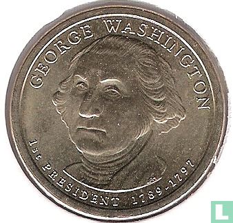 United States 1 dollar 2007 (D) "George Washington" - Image 1