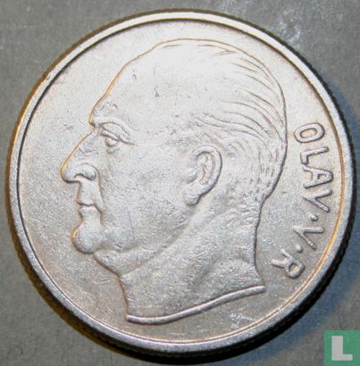 Noorwegen 1 krone 1965 - Afbeelding 2