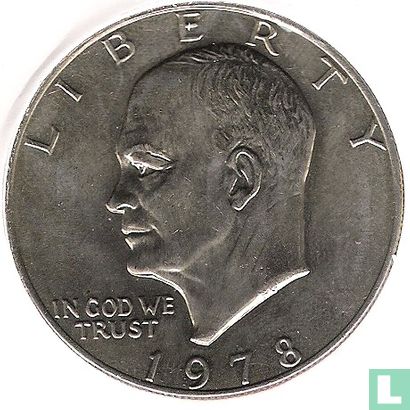 États-Unis 1 dollar 1978 (sans lettre) - Image 1