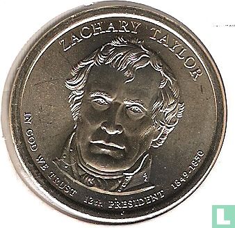 United States 1 dollar 2009 (D) "Zachary Taylor" - Image 1