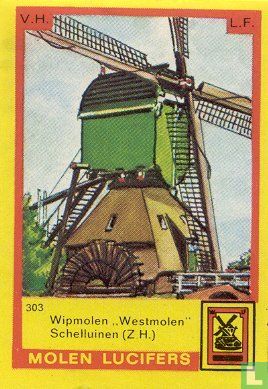 Wipmolen "Westmolen" Schelluinen (Z.H.)