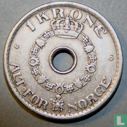 Norwegen 1 Krone 1951 - Bild 2