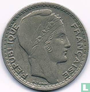 Frankreich 10 Franc 1947 (B - großer Kopf) - Bild 2