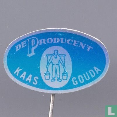 De Producent Kaas Gouda [licht blauw]