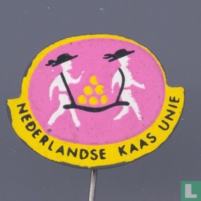 Nederlandse Kaas Unie [gelb-rosa-schwarz]