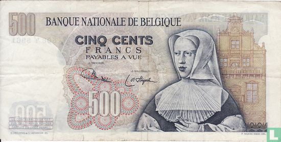 Belgique 500 Francs - Image 2