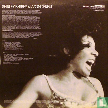 Shirley Bassey's wonderful - Afbeelding 2