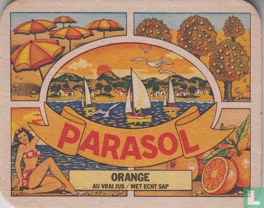 Parasol Orange met echt sap