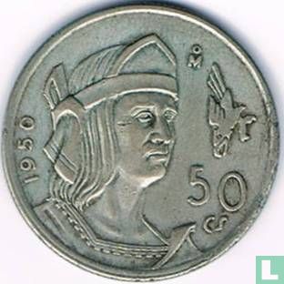 Mexique 50 centavos 1950 - Image 1