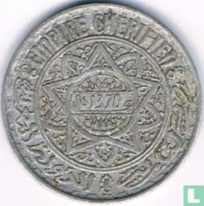 Marokko 5 francs 1951 (AH1370) - Afbeelding 1