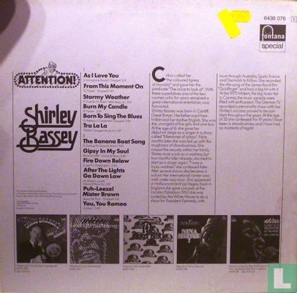 Attention! Shirley Bassey! - Afbeelding 2