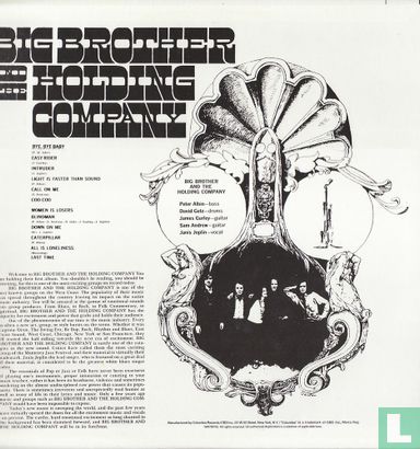 Big brother & The Holding Company - Afbeelding 2