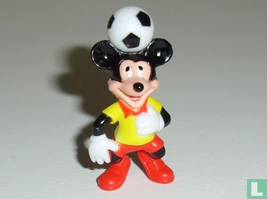 Mickey met voetbal - Afbeelding 1