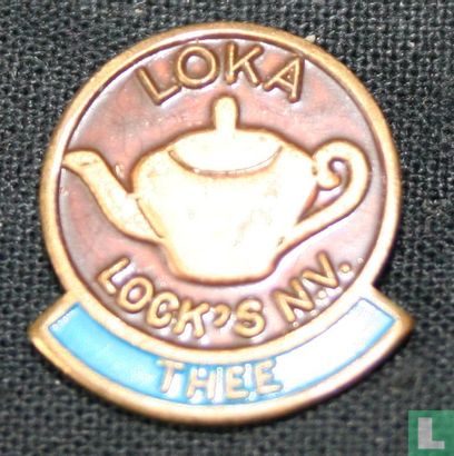 Loka Lock's N.V. Thee [bruin-blauw]