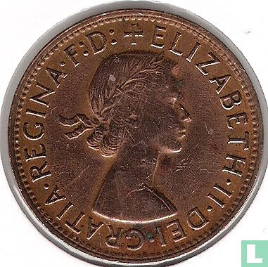 Australië 1 penny 1959 (Met punt) - Afbeelding 2