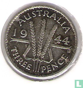Australien 3 Pence 1944 - Bild 1