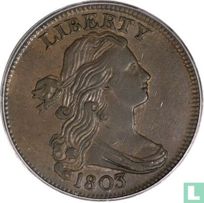 United States 1 cent 1803 (type 2) - Image 1