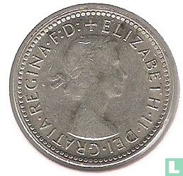 Australien 6 Pence 1961 - Bild 2