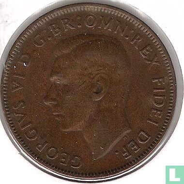 Australië 1 penny 1950 (Met punt) - Afbeelding 2