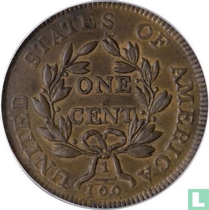 États-Unis 1 cent 1803 (type 5) - Image 2
