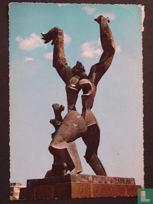 Monument Mei 1940 - Verwoeste Stad O. Zadkine, Rotterdam - Afbeelding 1