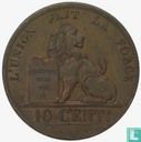België 10 centimes 1849 - Afbeelding 1