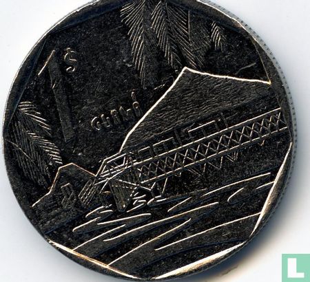 Cuba 1 peso 1994 - Image 2