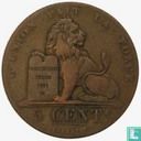 Belgium 5 centimes 1861 (type 1) - Image 1