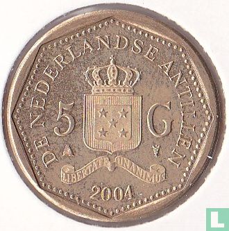 Niederländische Antillen 5 Gulden 2004 - Bild 1