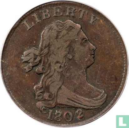 États-Unis ½ cent 1802 (type 2) - Image 1