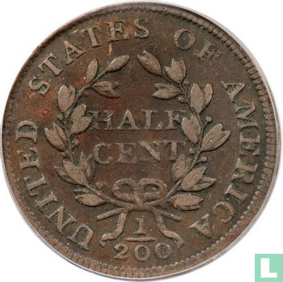 États-Unis ½ cent 1802 (type 2) - Image 2