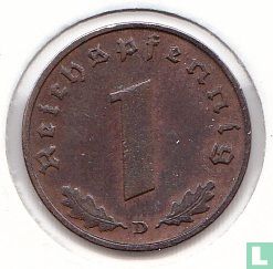 Duitse Rijk 1 reichspfennig 1938 (D) - Afbeelding 2