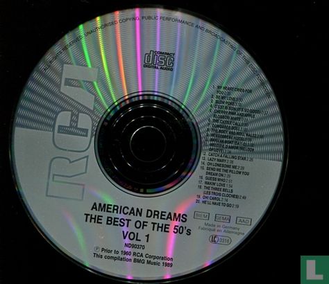 American Dreams - The Best of the 50's Vol.1 - Afbeelding 3
