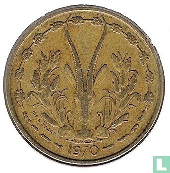 Westafrikanische Staaten 25 Franc 1970 - Bild 1