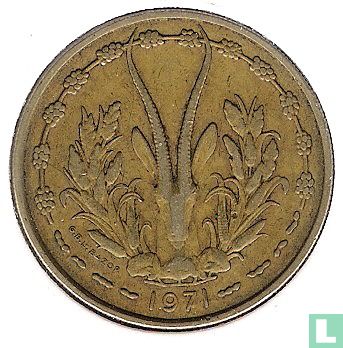 West-Afrikaanse Staten 25 francs 1971 - Afbeelding 1