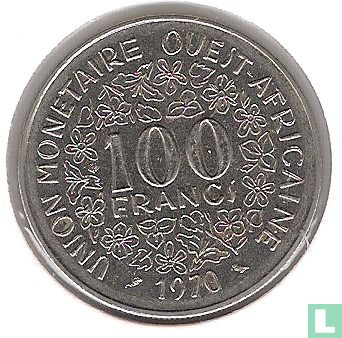 États d'Afrique de l'Ouest 100 francs 1970 - Image 1