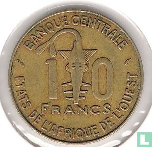 West African States 10 francs 1985 "FAO" - Image 2