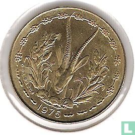 West-Afrikaanse Staten 5 francs 1975 - Afbeelding 1